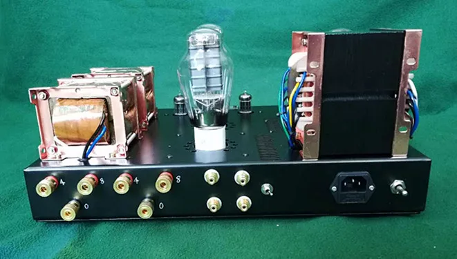 NEWest  Classic AUDIONOTE circuit replica 300B single-ended type A tube amplifier, power 8W + 8W output impedance 0-4-8Ω