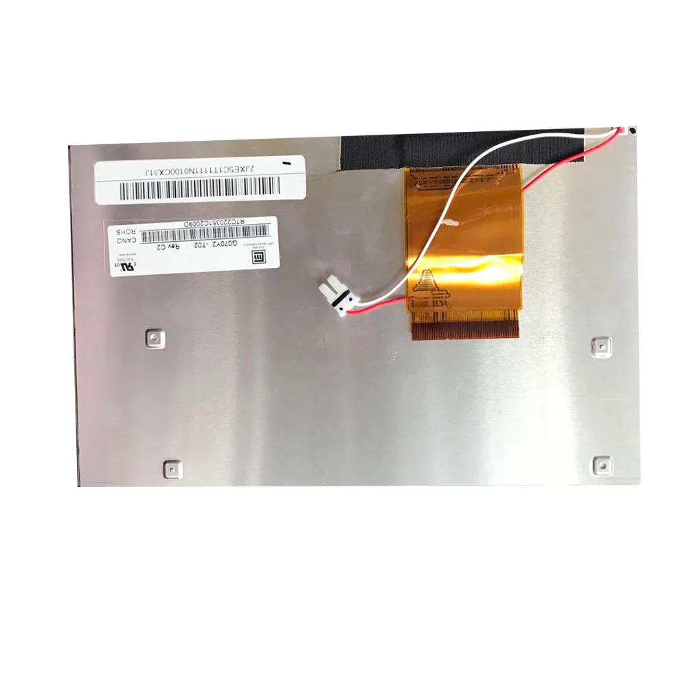 Nieuwe Originele Lcd Panel 7 Inch G070Y2-T02 Screen Grade A + Gratis Verzending 800 (Rgb) × 480