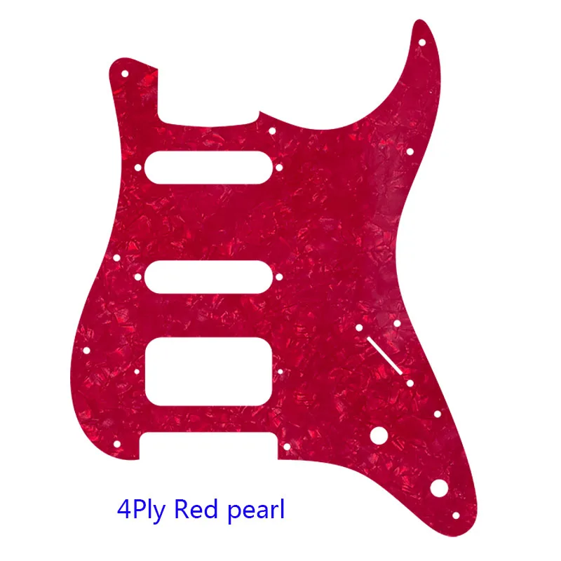 Custom Pleroo Guitar Parts For US/Mexico Fd Standard Strat 72\' 11 Screw Hole  Hss Guitar Pickguard Scratch Plate No Volume Hole