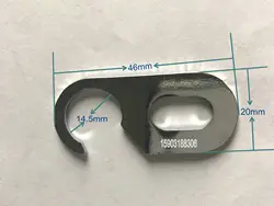 Fixed Clamps for AN3 Brake Hose, Stainless Steel Material, High Quality