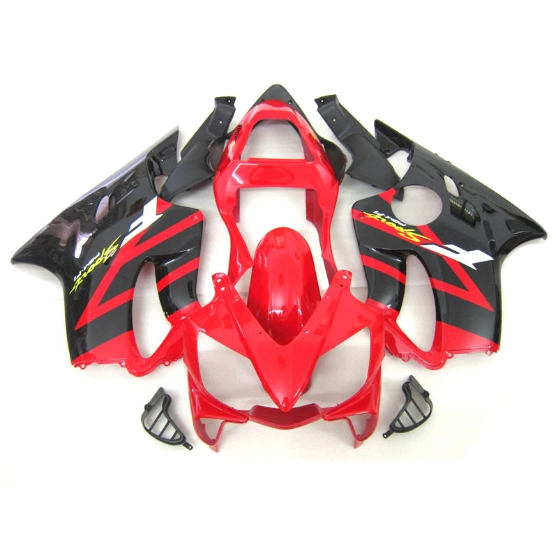 ABS Plastic Fairing Kit For HONDA CBR 600 F4I 2001 2002 2003 Red Black Injection Fairings CBR600 F4i 01 02 03 k1 k2 k3 BQ24