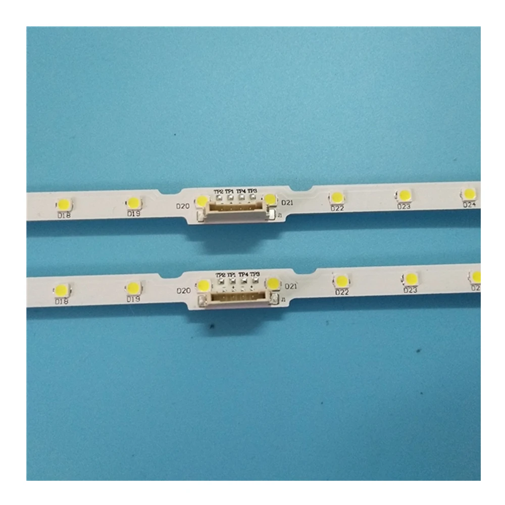 2 sztuk listwa oświetleniowa LED dla UE55NU7100 UE55NU7300 UE55NU7170U UE55NU7105 UE55NU7120 UN55NU7100 STS550AU9 UE55NU7300U UE55NU7400