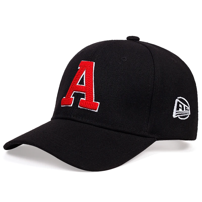 Unisex-Baseballkappen mit Buchstaben-Stickerei, verstellbar, für den Außenbereich, für Frühling und Herbst, lässiger Sonnenschutzhut – Detail 3