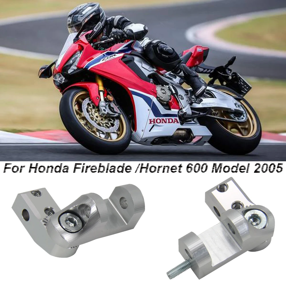 

NEW Motorcycle Adjustable Driver Footrest Passenger Lowering For Honda Fireblade /Hornet 600 Model 2005