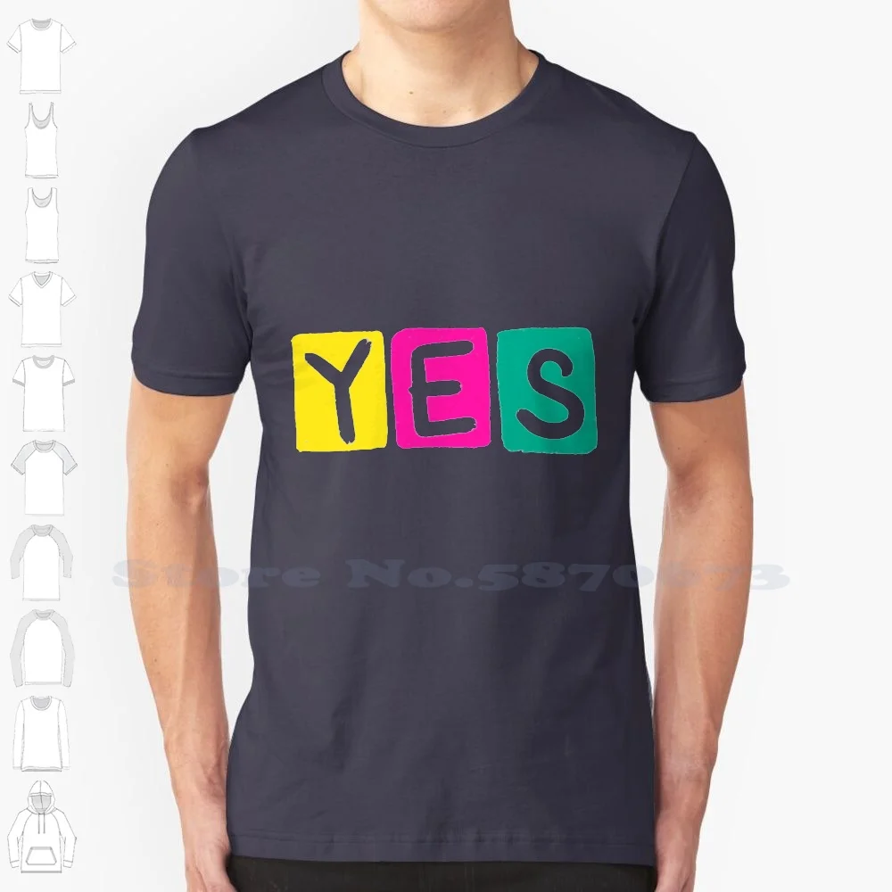 Yes 100% Cotton T-Shirt Yes Najwak Love Colors