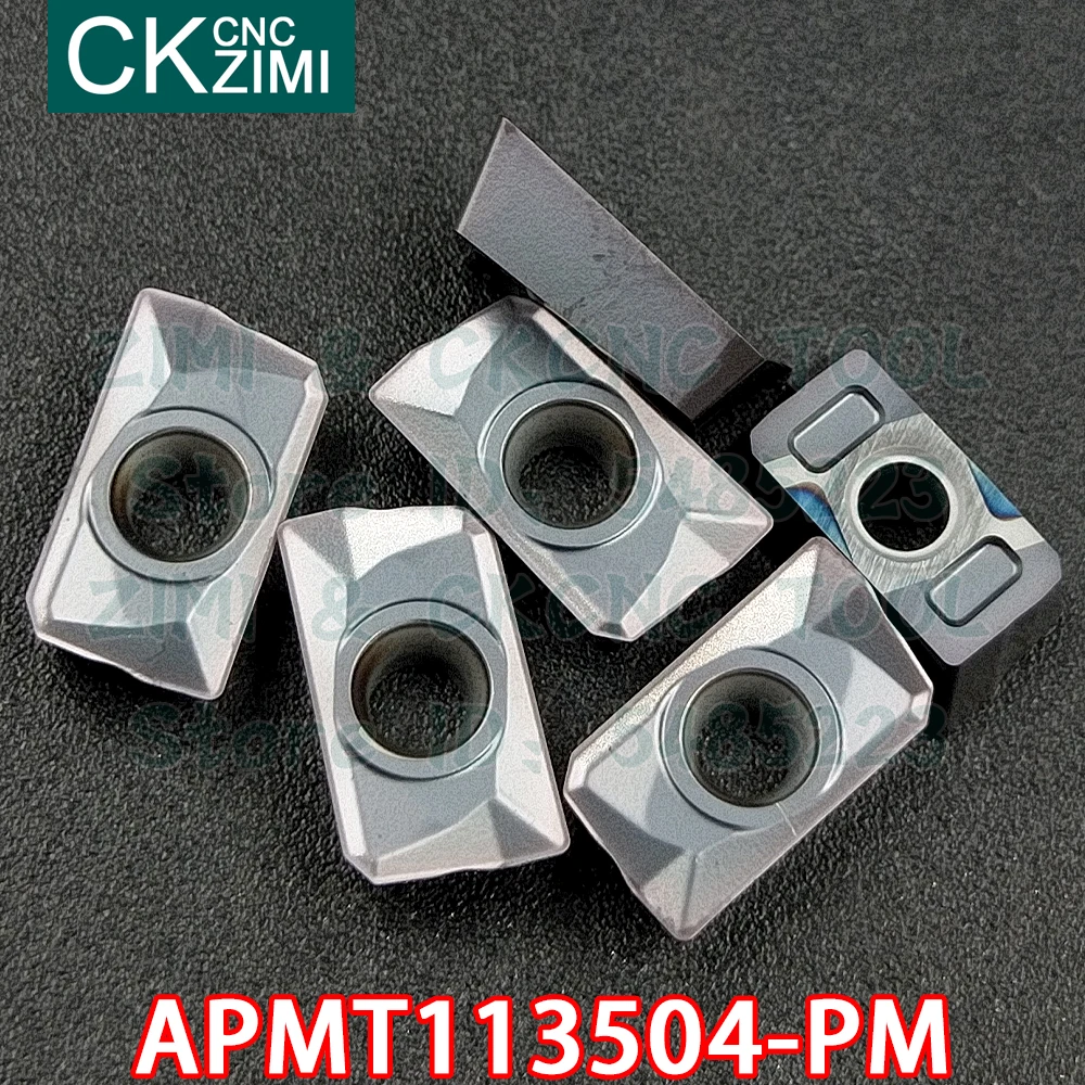 APMT113504-PM ZM1125 APMT 113504 PM Hartmetall Einsätze Schulter fräsen Einsätze Werkzeuge CNC mechanische drehmaschine wende Schneiden werkzeuge
