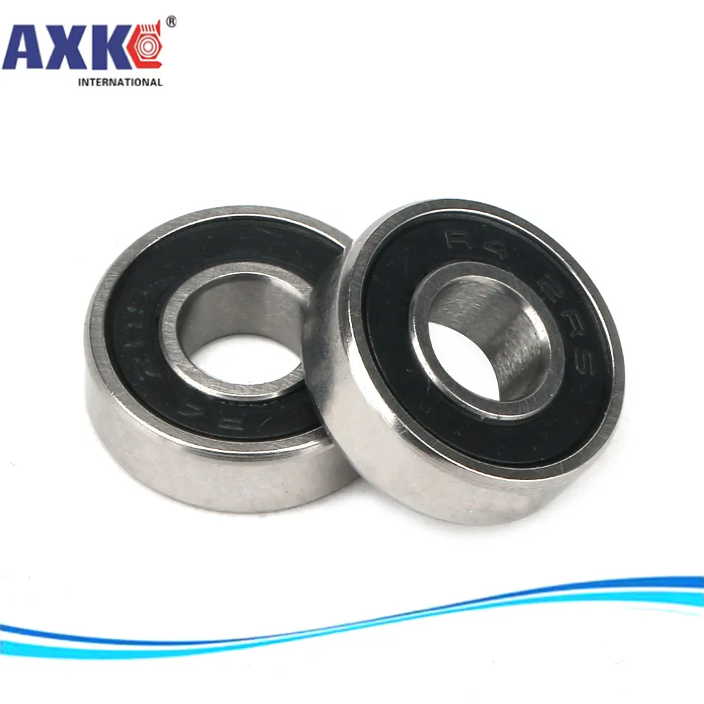 High Quality inch series  miniature rubber shielded ball bearing R3-2RS / R3RS 3/16 x1 /2 x 0.196 inch 4.762x12.70x4.978 mm