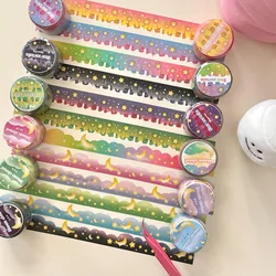 Schattige Star Moon Cloud Washi Tapes Diy Plakboek Journal Handaccount Dagboek Zelfklevende Afplakband Kawaii Briefpapier
