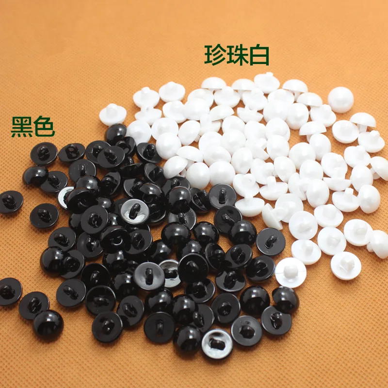 100pcs/lot 9-18mm Animal Eyes Resin DIY Buttons Round Mushroom Domed Sewing Shank Eyeball Animal Ball Toy Eyes Accessories