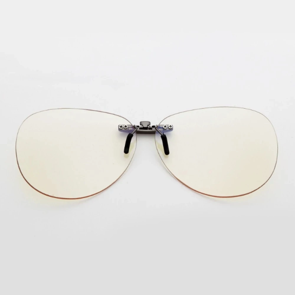 New Unisex Eyeglasses Clip-On Clip Lens For Light Anti Blue Ray Computer Phone Game TV Working Eyewear Glasses UV400