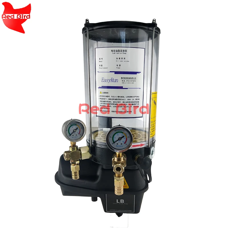 

Popular Spare Parts Electric Lubrication Grease Pump with Internal Motor(220V,2Outlet,4L)