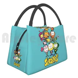 Cooler Lunch Bag Picnic Bag Snorks Snorks Comic Cartoon Anime Animated Animation Vintage Retro Old 80S 90S