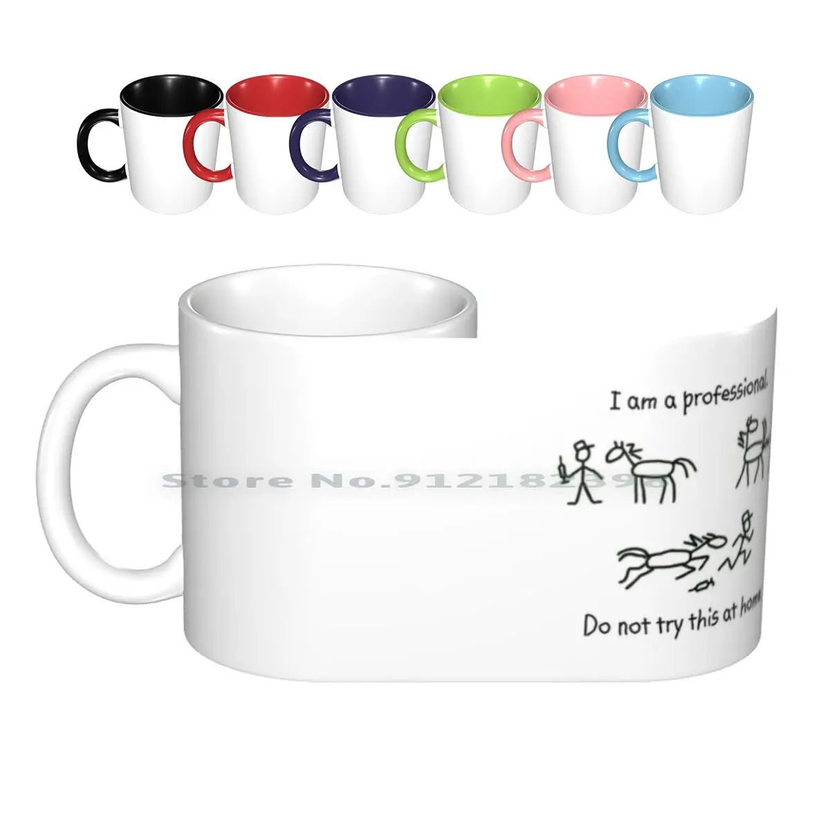 Large Animal Veterinarian Professional - - Horse Shot Ceramic Mugs Coffee Cups Milk Tea Mug Veterinary Veterinarian Vet Vet Tech