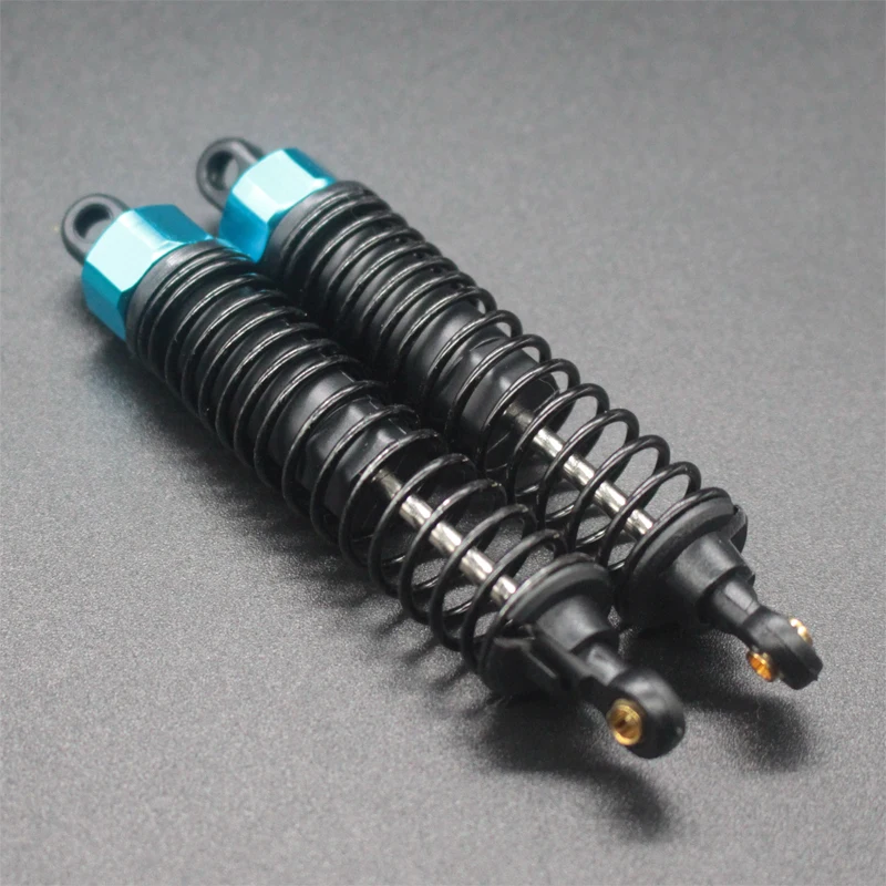 2PCS HSP 06062 Blue Shock Absorber 97MM For 1/10 RC Model Car Off-Road Car Buggy Truck 94106 94107 94166 94155 94177 94170 94118