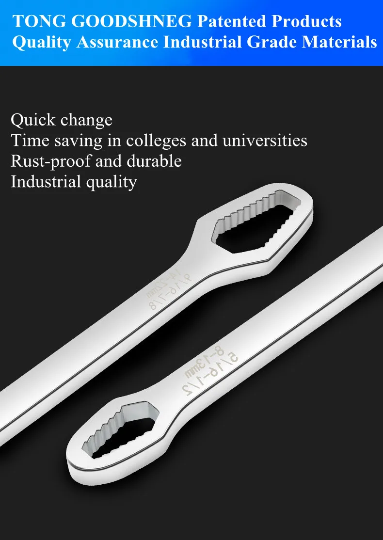 Multifunktionale Torx Wrench Multi-zweck Doppelseitige Schlüssel Gläser Schlüssel Selbst anziehen Universal Schlüssel Werkzeug Geformt Bord