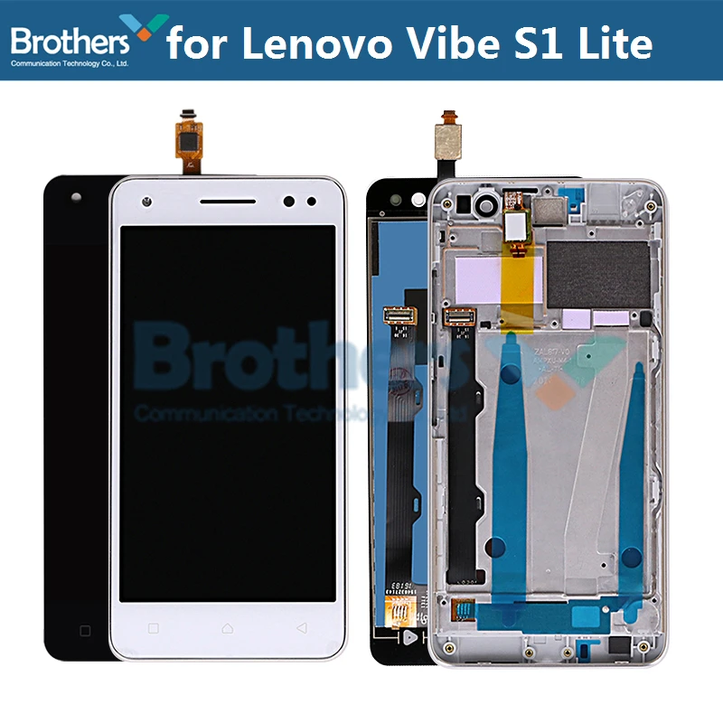 

LCD Screen for Lenovo Vibe S1 Lite S1La40 LCD Display for Lenovo S1 Lite LCD Assembly Touch Screen Digitizer Phone Replacement