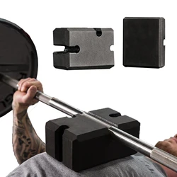 Bankdrukkenblok Sterkteblok EVA Foam Barbell Weight Bar Grip Board Press Block Deep Squat Fitness Trainer Home Gym Block