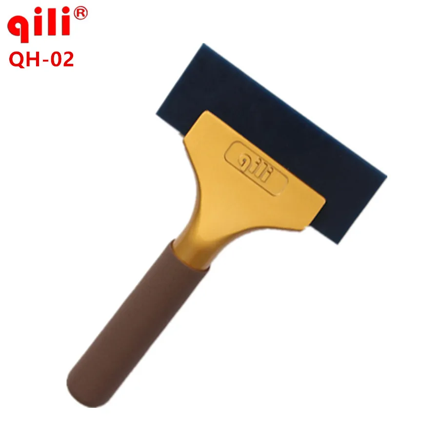 

Qili QH-02 Water Snow ICE Long Aluminum handle 20cm BLUEMAX Squeegee Scraper Shovel vinyl Film fiber Car sticker wrap tool