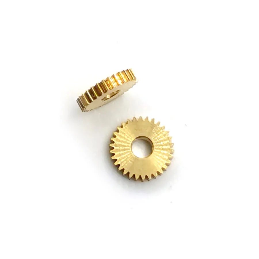 

30 Teeth 0.2M Brass Pinion 30T OD=6.4mm Hole= 1.78/1.98/2.02mm 301.8A 302A 302B Small Metal Gears