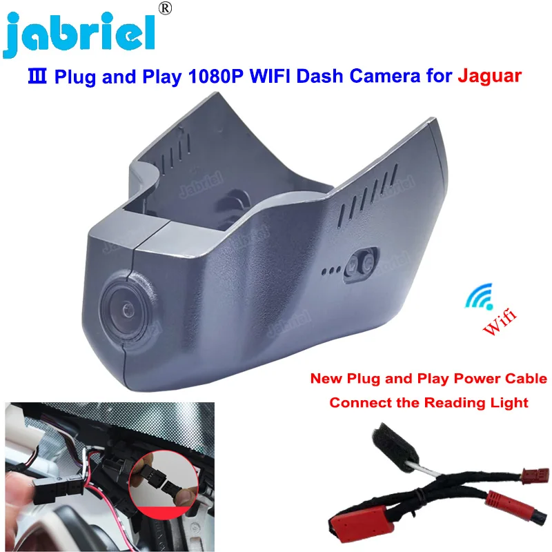 

Plug And Play For Jaguar XE XEL XF XFL X260 F-Pace SVR F-Type 2015-2021 Auto Wifi 1080P Car Dvr Dash Cam Camera Video Recorder