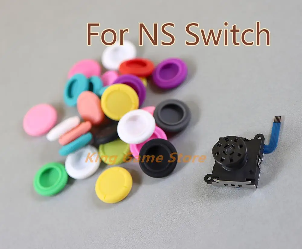 

300pcs/lot For NS Switch Lite 3D Joystick Analog Stick Thumb Grip Cap Cover For Nintend Switch NS Joy con