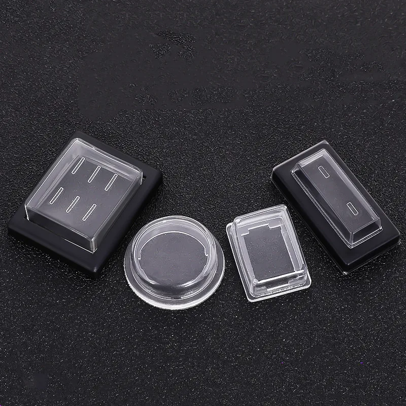 5pcs KCD1 KCD2 KCD3 KCD4 Cover, White's Clear Silicone Waterproof Cap