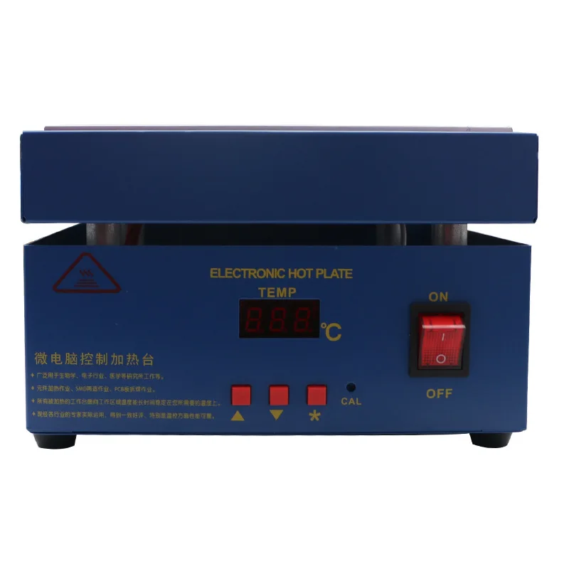 110/220V 800W 946C Electronic Hot Plate Preheat Preheating Station 200x200mm For BGA PCB SMD Heating Led lamp desoldering