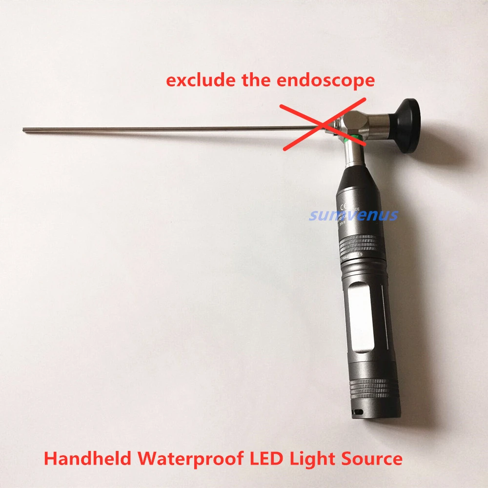 Mini ENT High-brightness Wireless Portable Handheld LED 5W Fit Storz Wolf Endoscope Cold Light Source Examin Lamp Water-proof