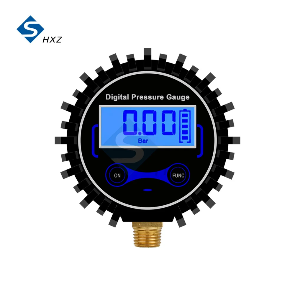 1/4 200PSI LED Digital Display Meter Tire Pressure Gauge Pressure Gauge For Tire Inflation