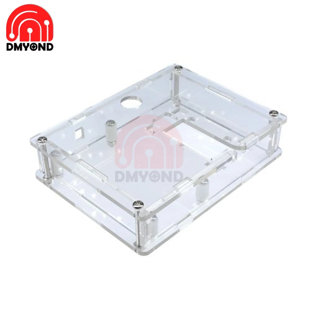 LCR-T4 Transistor Housing Clear Case Acrilico Borsette Custodia Per LCR-T4 M328 Transistor Tester di Capacità Mega328