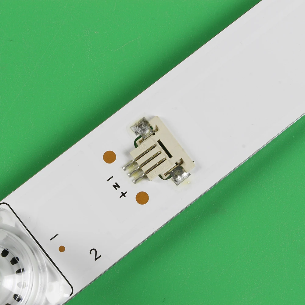 Fita de led para retroiluminação de 32 polegadas cantv c32kd110 v3 v3, 10 peças