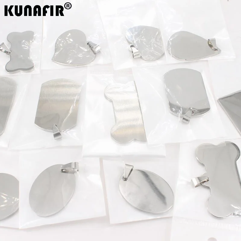 Stainless steel Pendant Soldier pendants fashion Necklace dog tag can (add one side laser logo) no chain