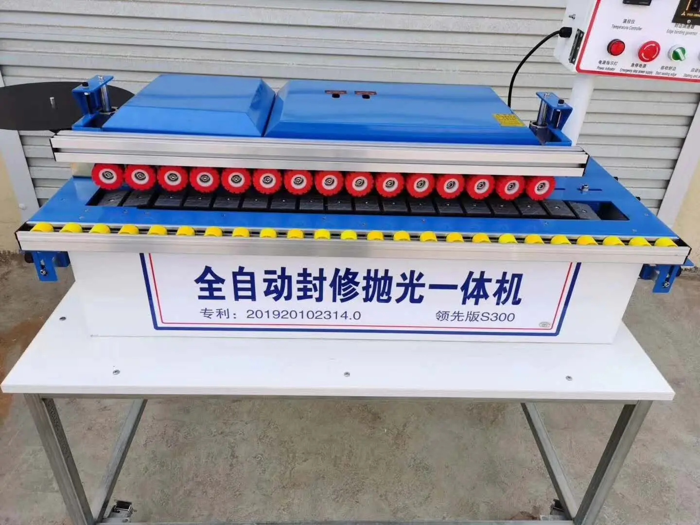 

Straight line automatic feeding edge banding machine woodworking machinery automatic edge banding machine edge banding/trimming/