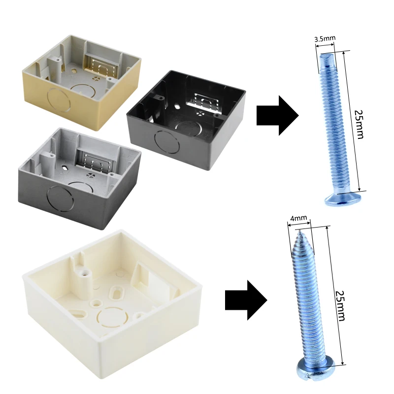 Screw For Switch,Socket,Installation Box. Only Applicable To The Products Of This Store