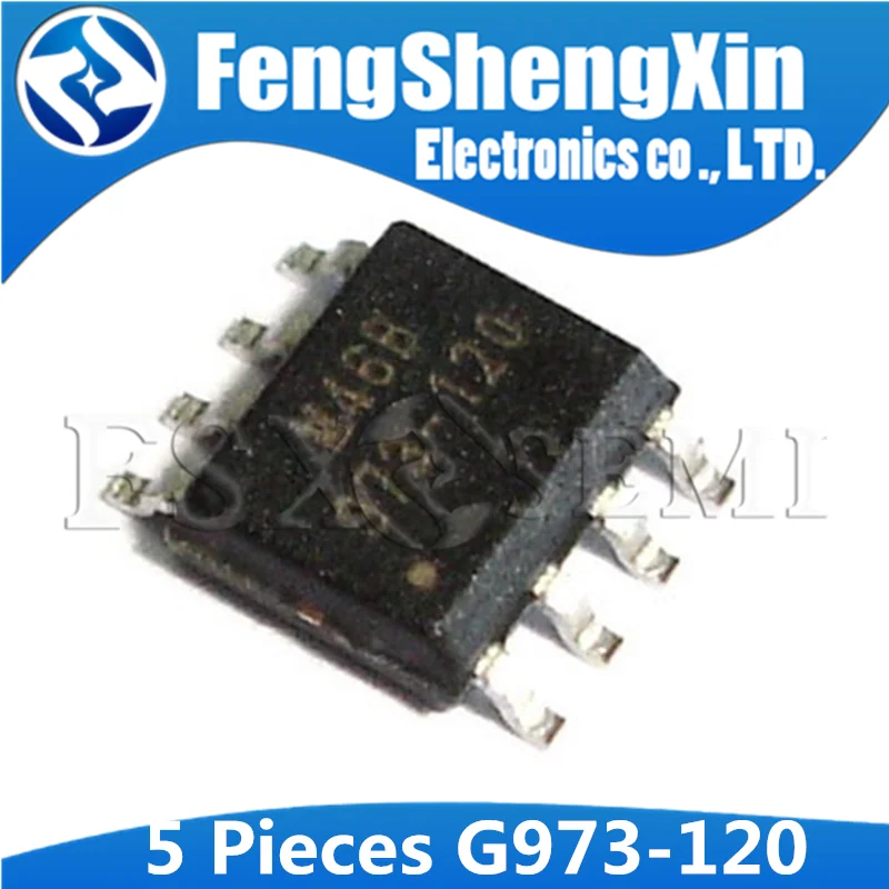 

5PCS G973-120 SOP8 G973-120ADJF11U SOP 973-120 SMD Liquid Crystal chip