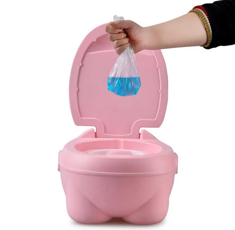 MOTOHOOD Baby Potty Toilet Training Toilet Seat Children\'s Kids Portable Urinal Cute Pig Training Potty Toilet