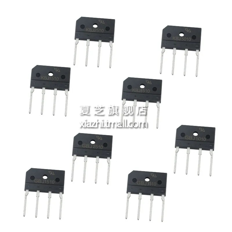 5pcs Bridge Rectifiers For Induction Cooker GBJ1510 GBJ2510 GBJ3510 GBJ5010 KBJ1510 KBJ2510 KBJ3510 KBJ5010