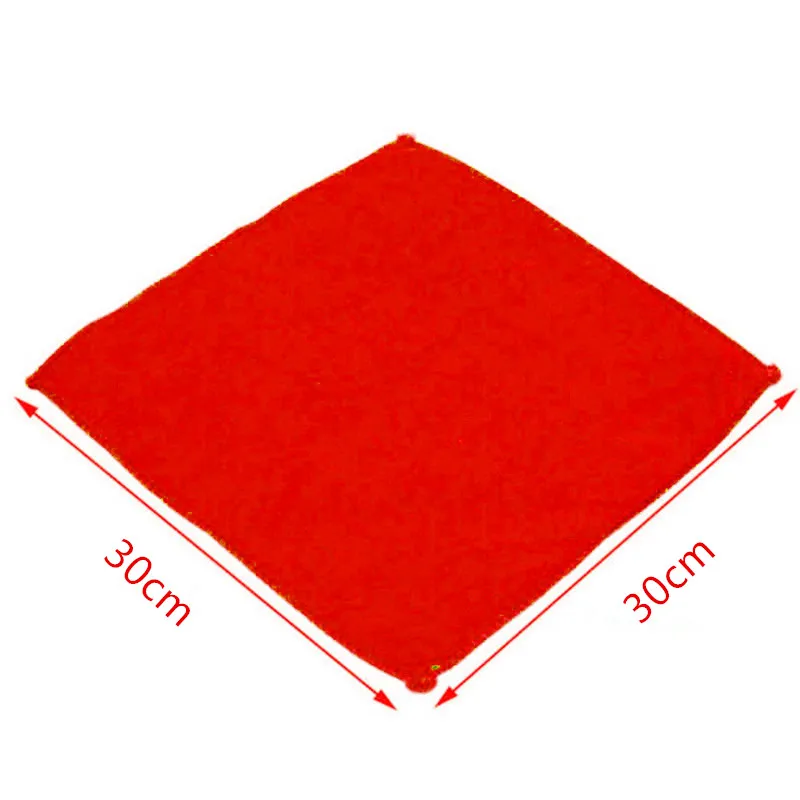 1/10Pc Microfiber Car Cleaning Cloth Strong Water Absorbent  Lint Free Red Wash Towels For Kitchen Bathroom Home Car Accessories