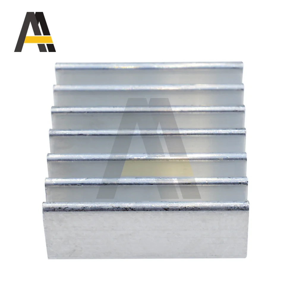 Disipador de calor de aluminio para ordenador, Enfriador de 14x14x6mm, 11x11x5mm, 8,8x8,8x5mm, 20x14x6mm para varias disipación de calor Pi, 10 unidades por lote