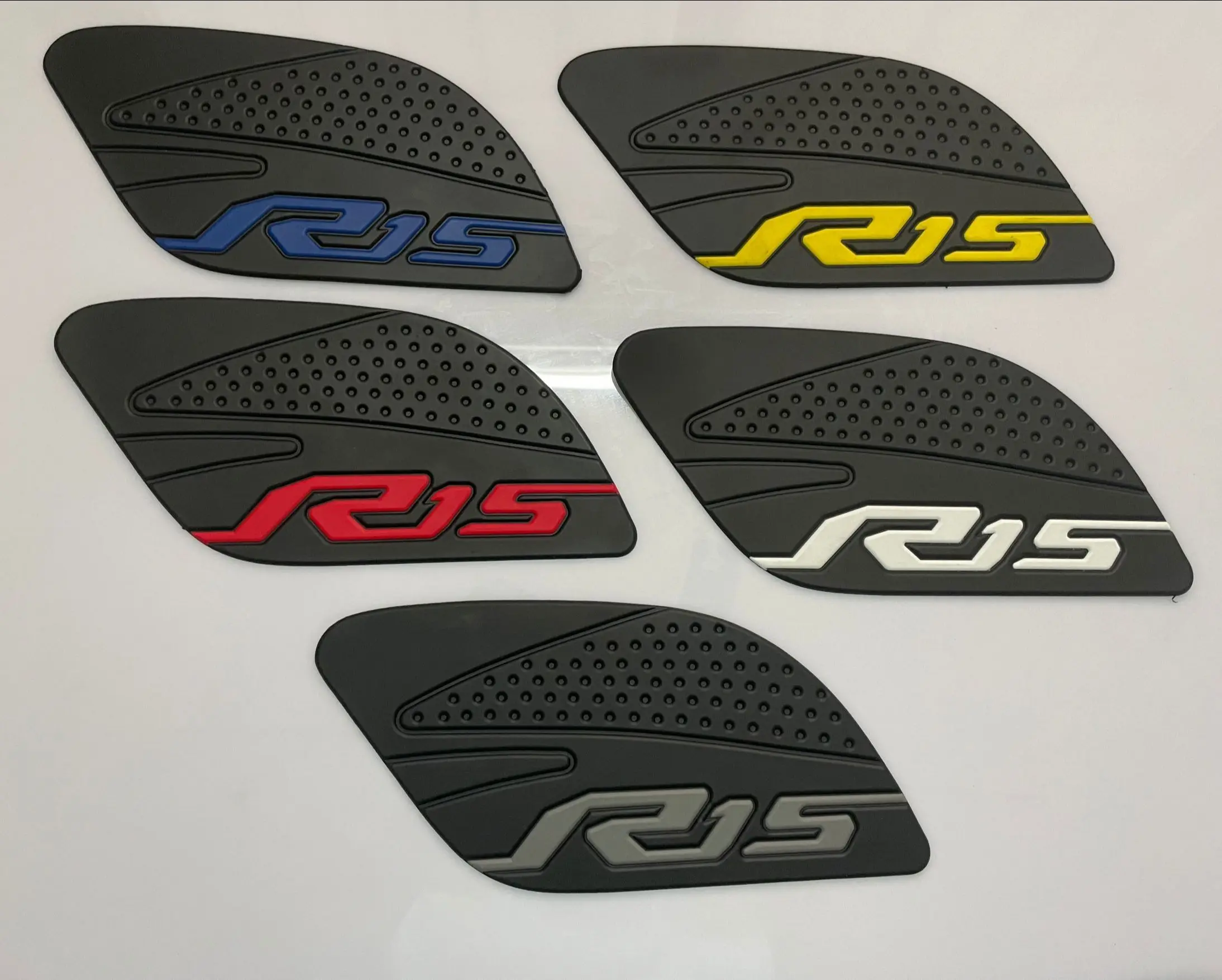 

For YAMAHA R15 R 15 Motorcycle Stickers Anti Slip Knee Grip Accessories Fuel Tank Cap Decorative 3M Sticker FZY-R15 R15 Trace