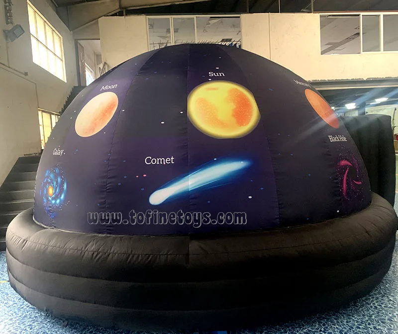 Inflatable Planetarium Tent Inflatable Mobile Domes with Full Printing