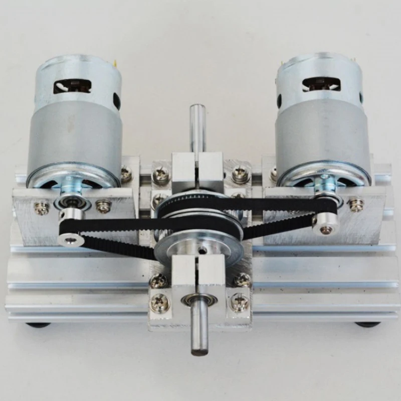 Dual-motor drive unit 775/795/895 DC motor, high-torque high-to-low 8mm hard shaft aluminum alloy table