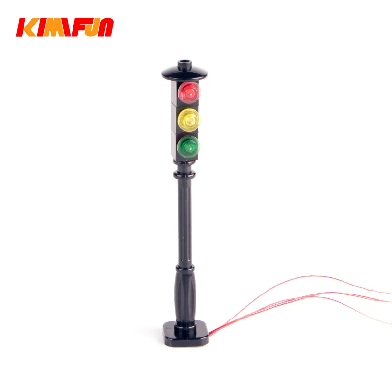 Traffic street light City Building blocks Bricks USB Port  And LED Light Kit USB Hub Light Sensing Auto Switch fit lego