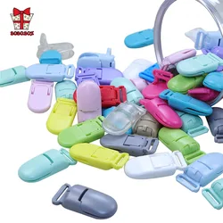 BOBO.BOX – attache-tétine en plastique pour bébé, 100 pièces, porte-sucette multicolore, Clip factice pour bébé, porte-tétine pour bébé