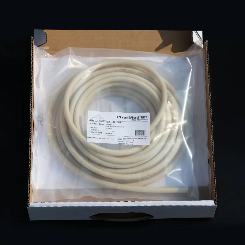 أنبوب المضخة التمعجية PENGPU من Saint-Gobain Phar Med BPT أنبوب السيليكون مقاوم للحرارة ومضاد للتآكل وعمر طويل