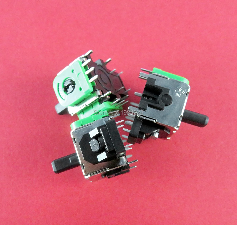 Reemplazo de Joystick analógico basculante 3D de 200 piezas verde para Sony PlayStation 4 PS4 Slim Pro controlador inalámbrico
