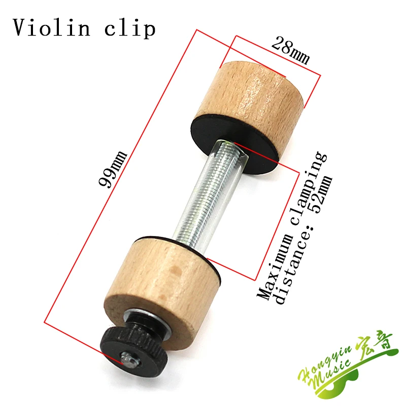 Violin making and repair tool Big violin and bass guitar clamp tool glued open cracks