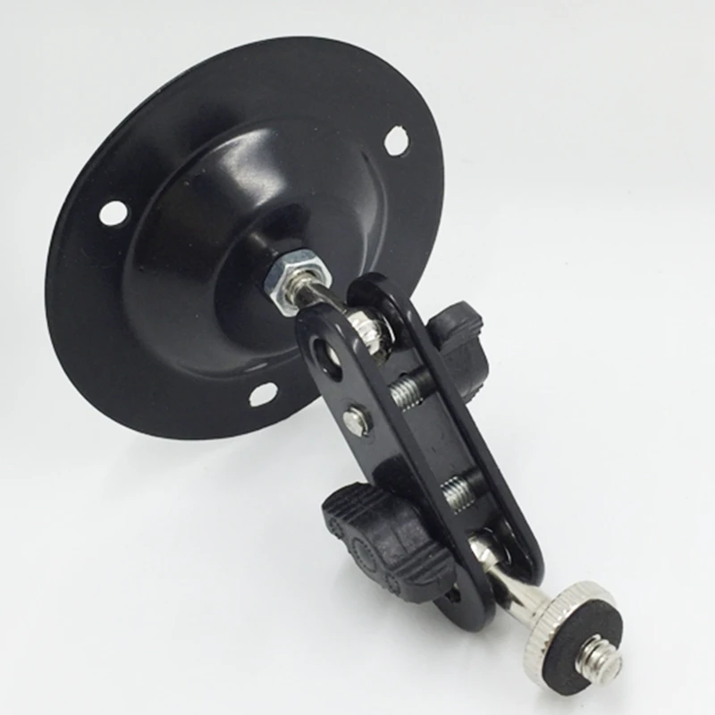 Настенный кронштейн для камеры, держатель монитора, черная фотовспышка, внутреннее и наружное потолочное настенное крепление, стенд для проектора, 5 шт.