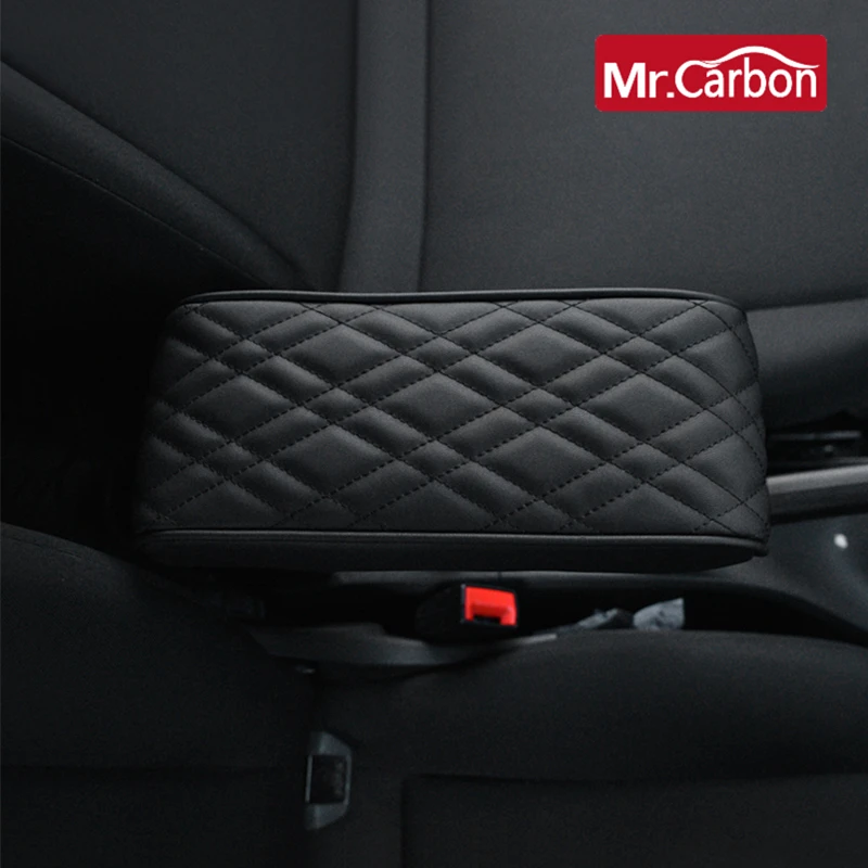 Car Memory Cotton Armrest Box Pad Handrest Cushion Box Cover Hand Pillow Pad For Smart 451 453 Fortwo Forfour Car Accessories