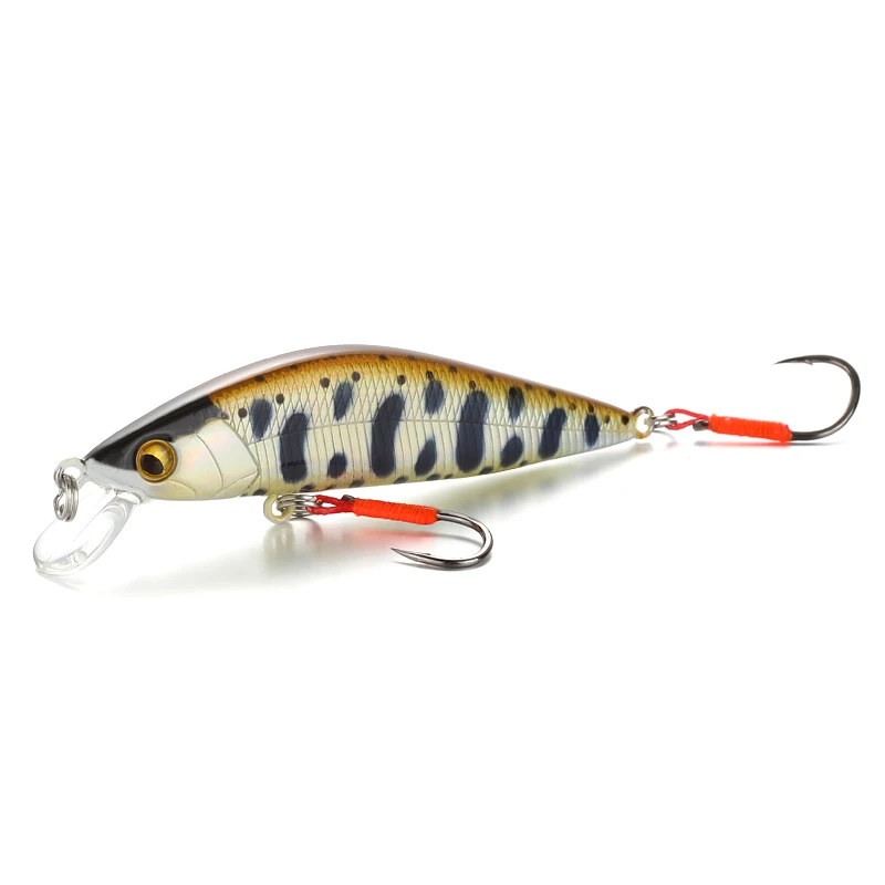 LTHTUG Japan Design Peche Leurre Truit EMISHI 65S 6.8g Sinking Minnow Assisthook Fishing Lure Wobblers For Trout Chub Perch Pike